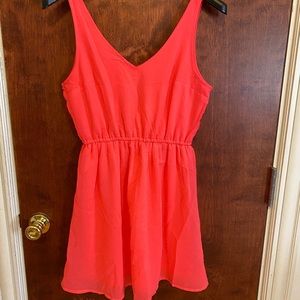 H and M Bright pink dress